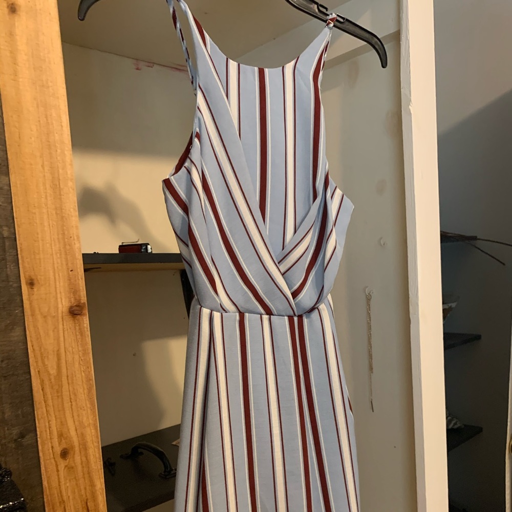 Open back dress